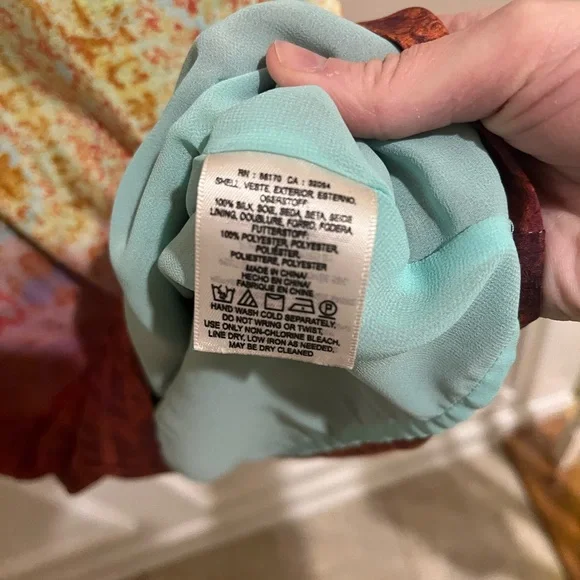 Anthropologie Maeve Silk Mini Dress - Picture 10 of 11